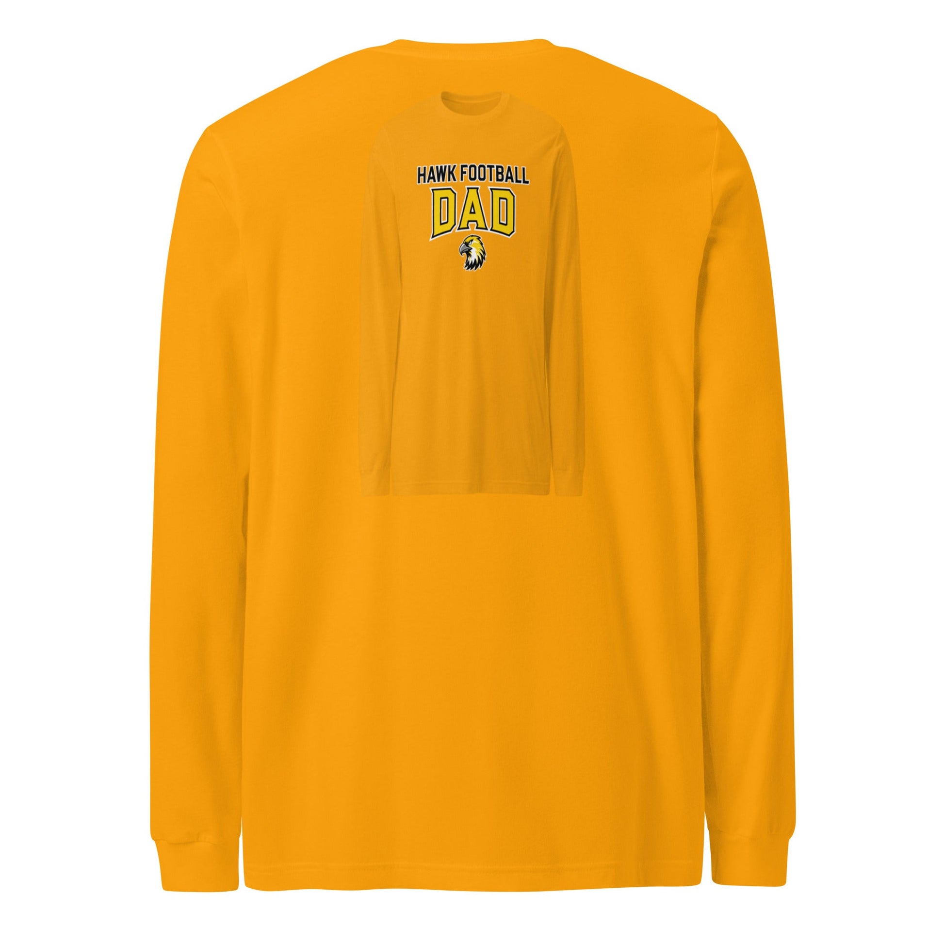 Performance | Long Sleeve Tee | Cardinal Ohara Hawks | Football Dad Logo