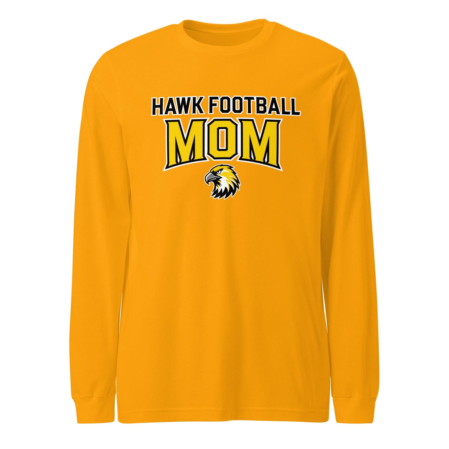Performance | Long Sleeve Tee | Cardinal Ohara Hawks | Football Mom Logo