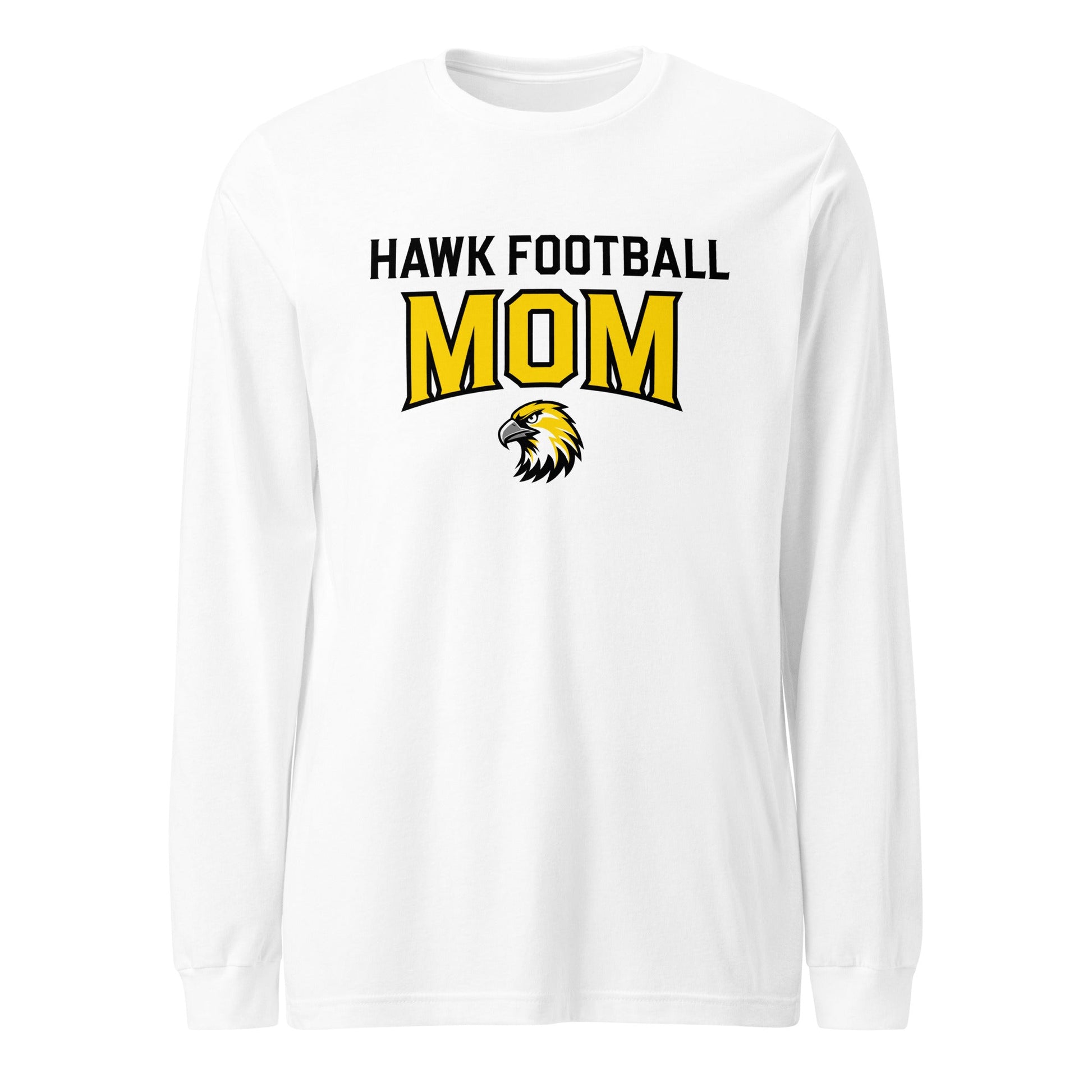 Performance | Long Sleeve Tee | Cardinal Ohara Hawks | Football Mom Logo