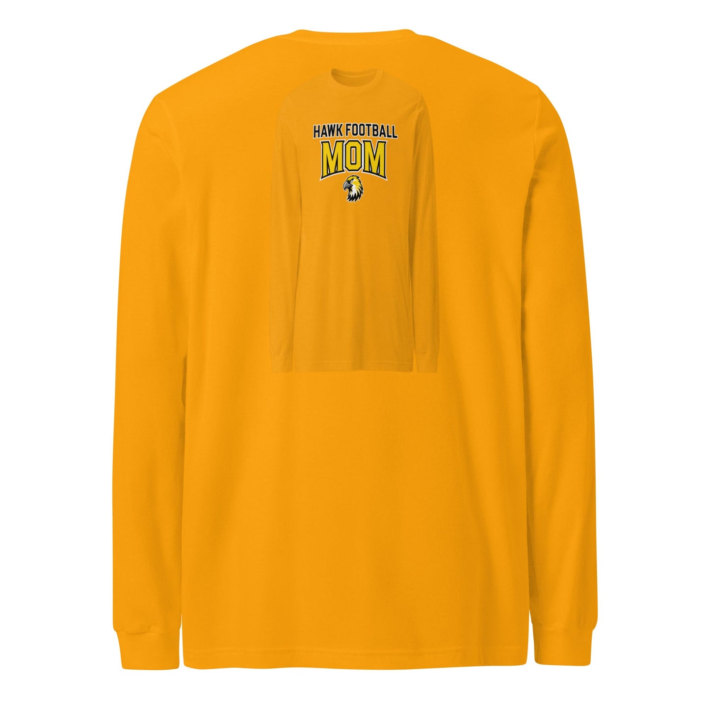 Performance | Long Sleeve Tee | Cardinal Ohara Hawks | Football Mom Logo