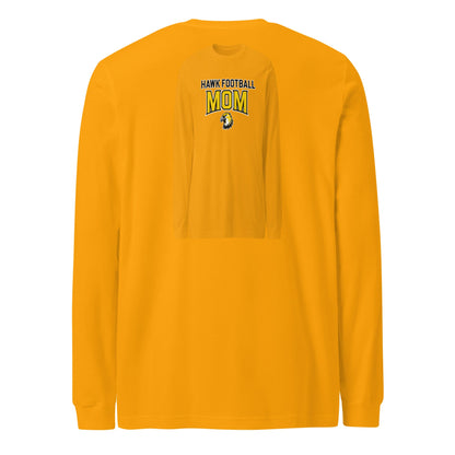 Performance | Long Sleeve Tee | Cardinal Ohara Hawks | Football Mom Logo