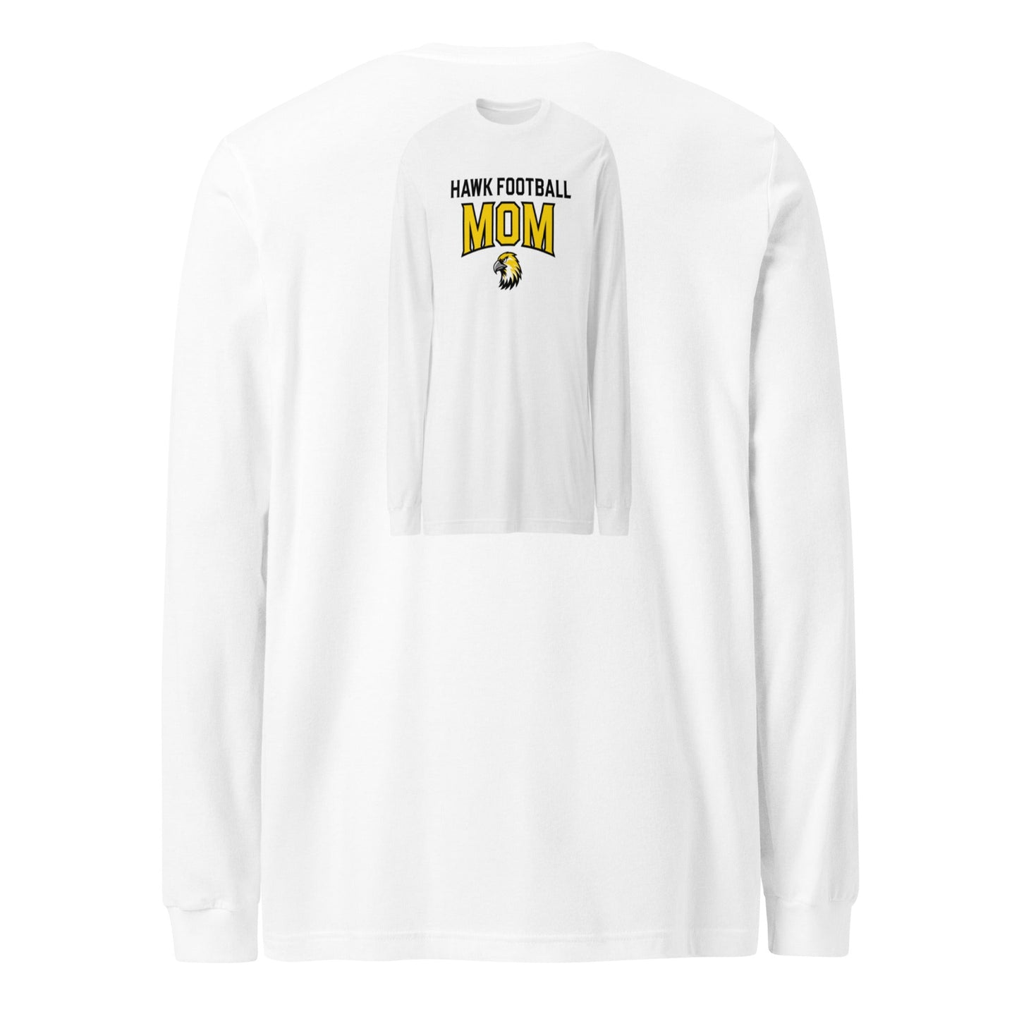 Performance | Long Sleeve Tee | Cardinal Ohara Hawks | Football Mom Logo