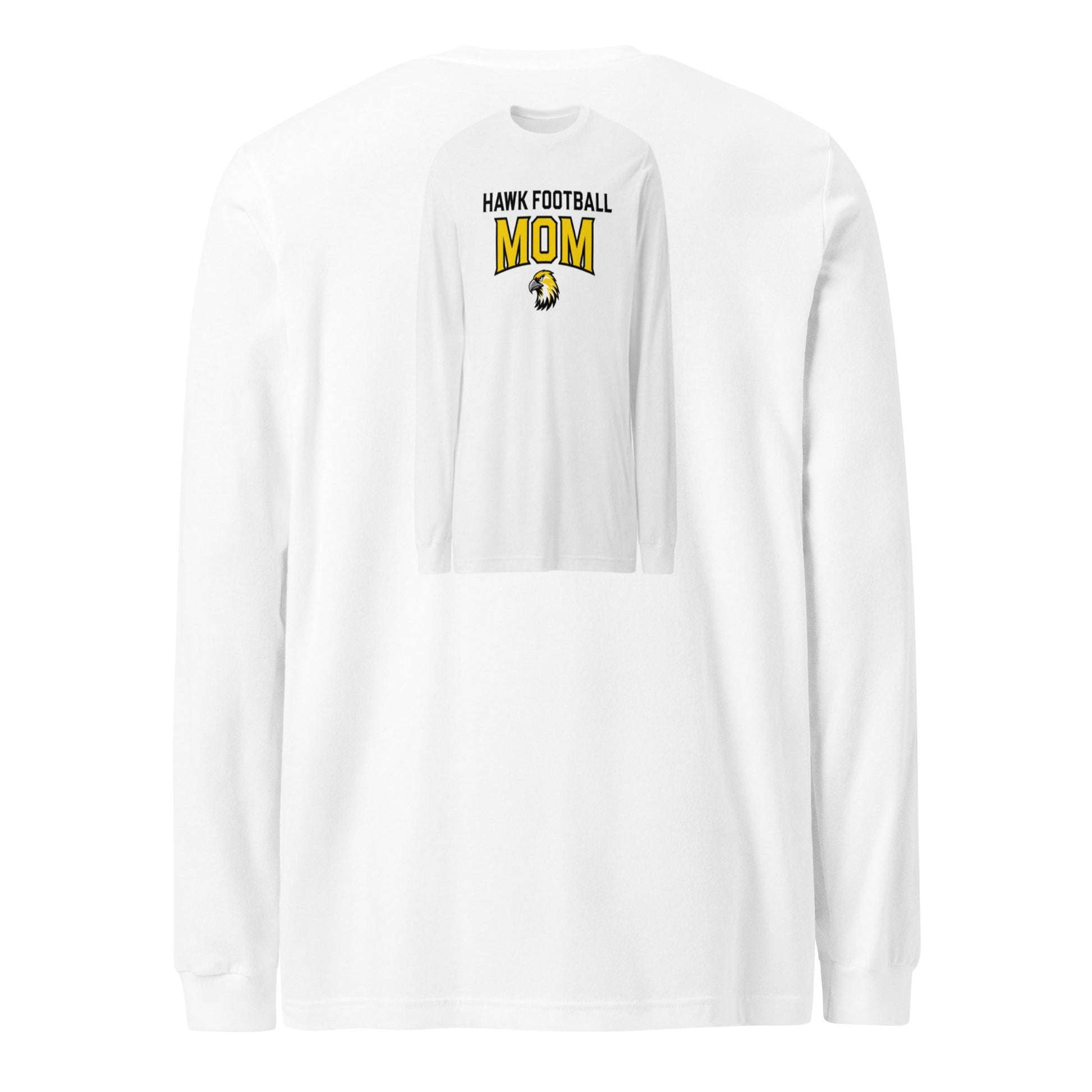 Performance | Long Sleeve Tee | Cardinal Ohara Hawks | Football Mom Logo