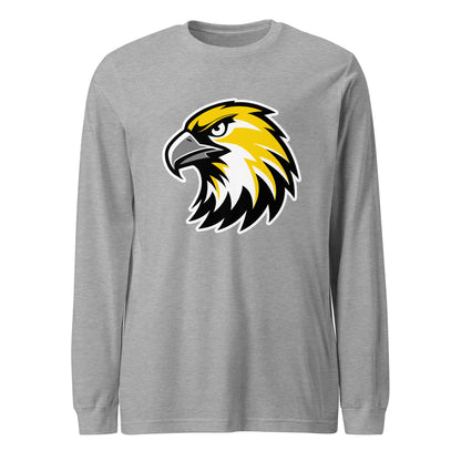 Performance | Long Sleeve Tee | Cardinal Ohara Hawks | Gaze Icon Logo