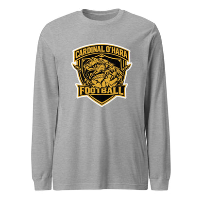 Performance | Long Sleeve Tee | Cardinal Ohara Hawks | Shield Logo