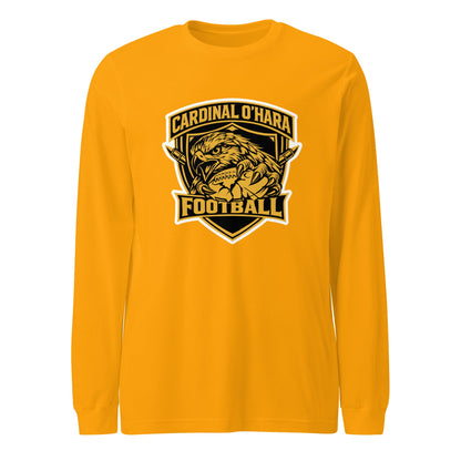 Performance | Long Sleeve Tee | Cardinal Ohara Hawks | Shield Logo