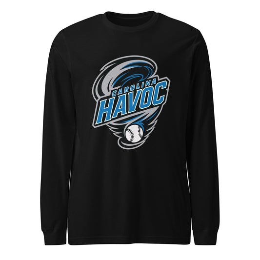 Performance | Long Sleeve Tee | Carolina Havoc | Twister League Crest Logo
