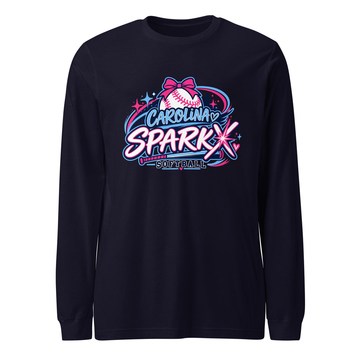 Performance | Long Sleeve Tee | Carolina Sparkx | Crest Logo