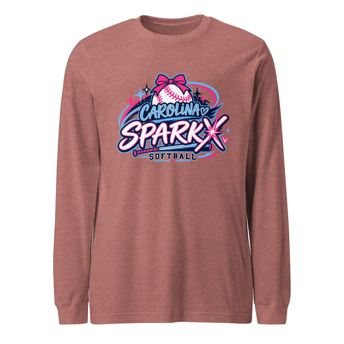 Performance | Long Sleeve Tee | Carolina Sparkx | Crest Logo