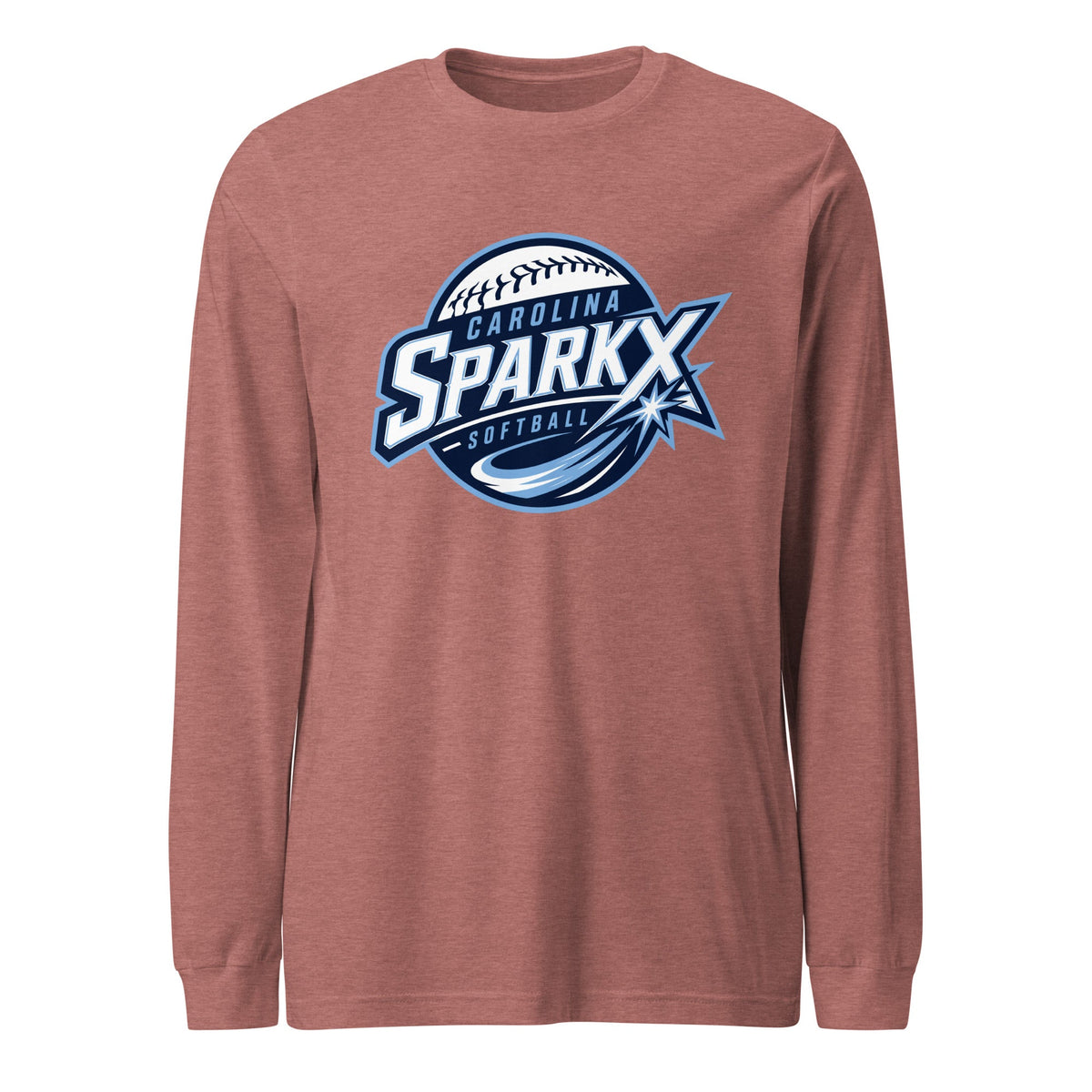 Performance | Long Sleeve Tee | Carolina Sparkx | Vanguard Logo