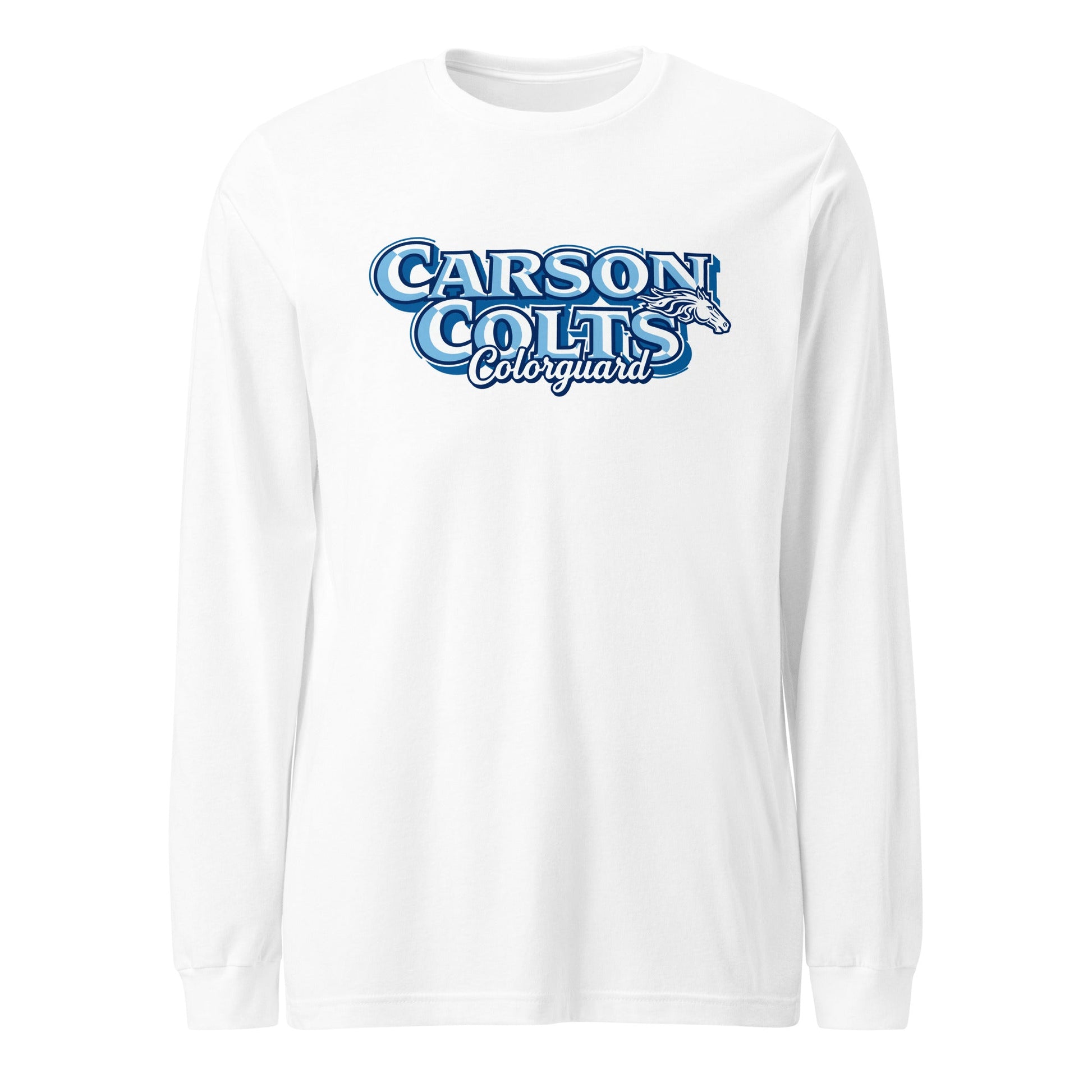 Performance | Long Sleeve Tee | Carson Colorguard | Colts Logo