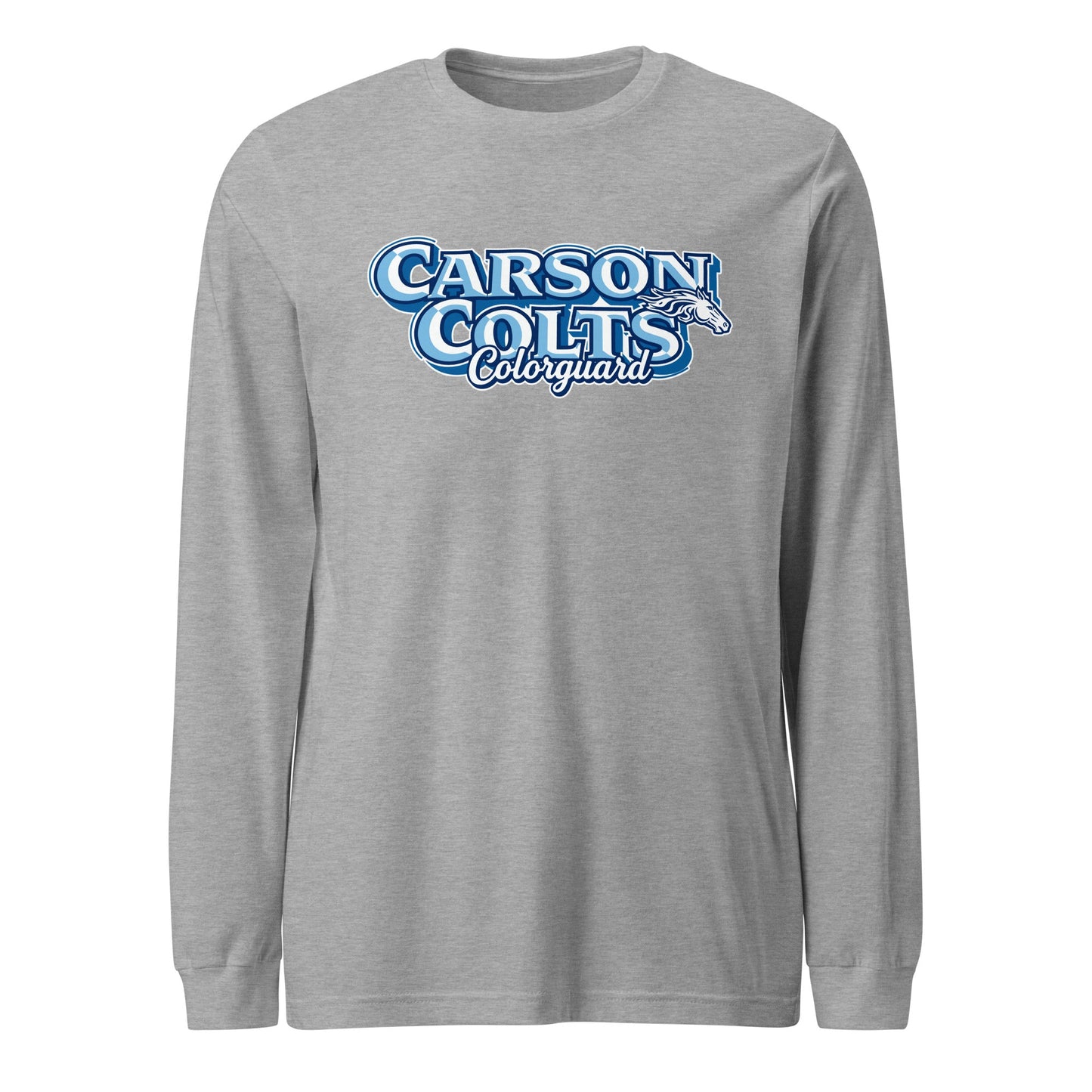 Performance | Long Sleeve Tee | Carson Colorguard | Colts Logo