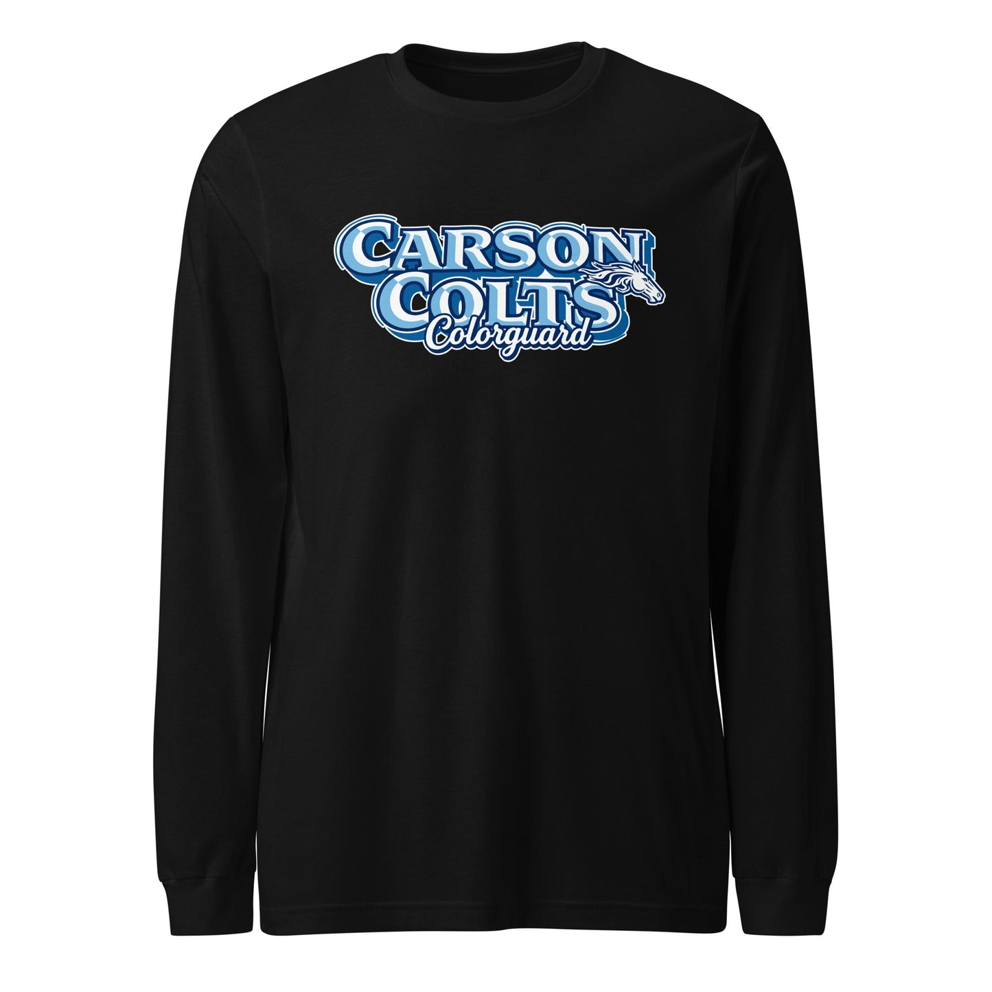 Performance | Long Sleeve Tee | Carson Colorguard | Colts Logo