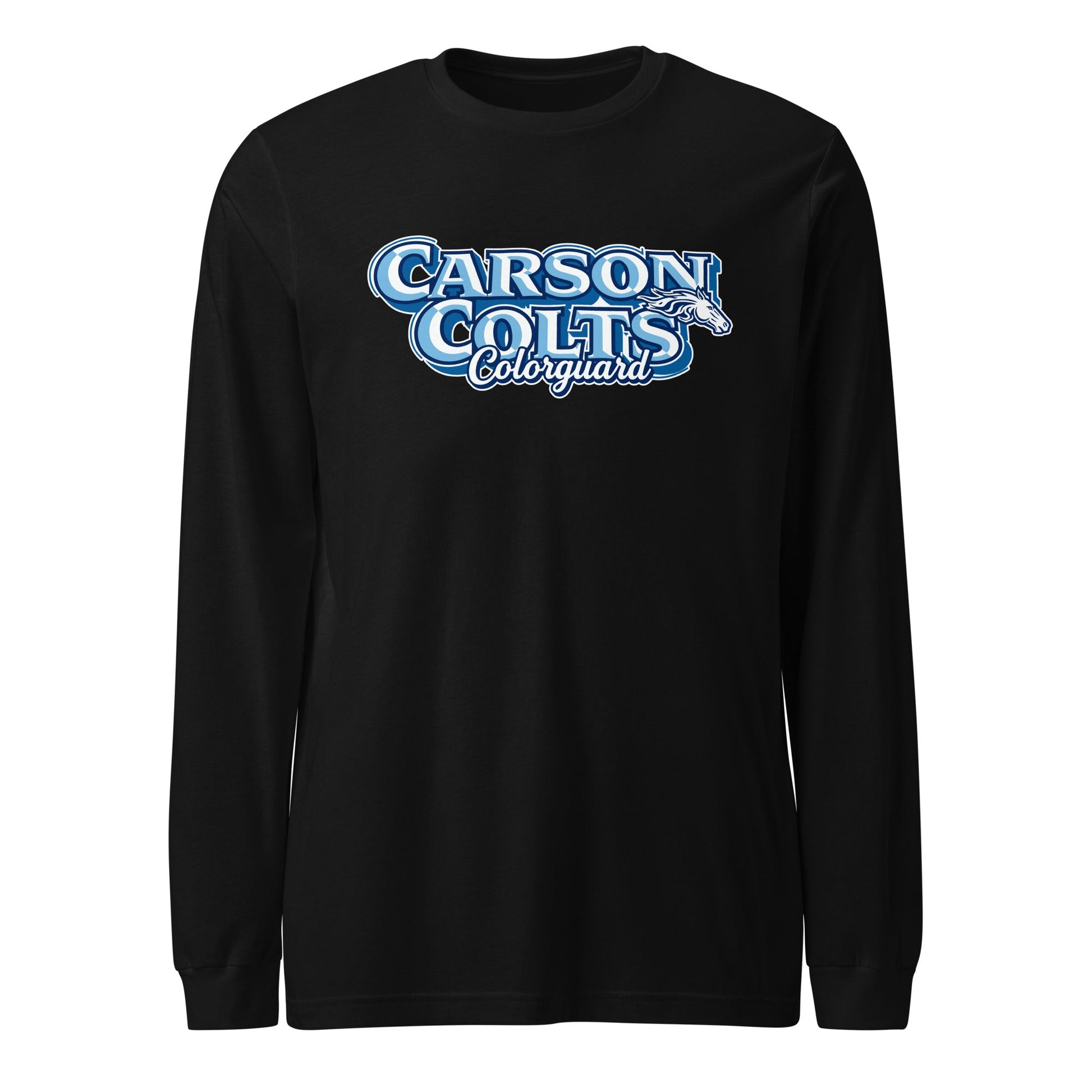 Performance | Long Sleeve Tee | Carson Colorguard | Colts Logo
