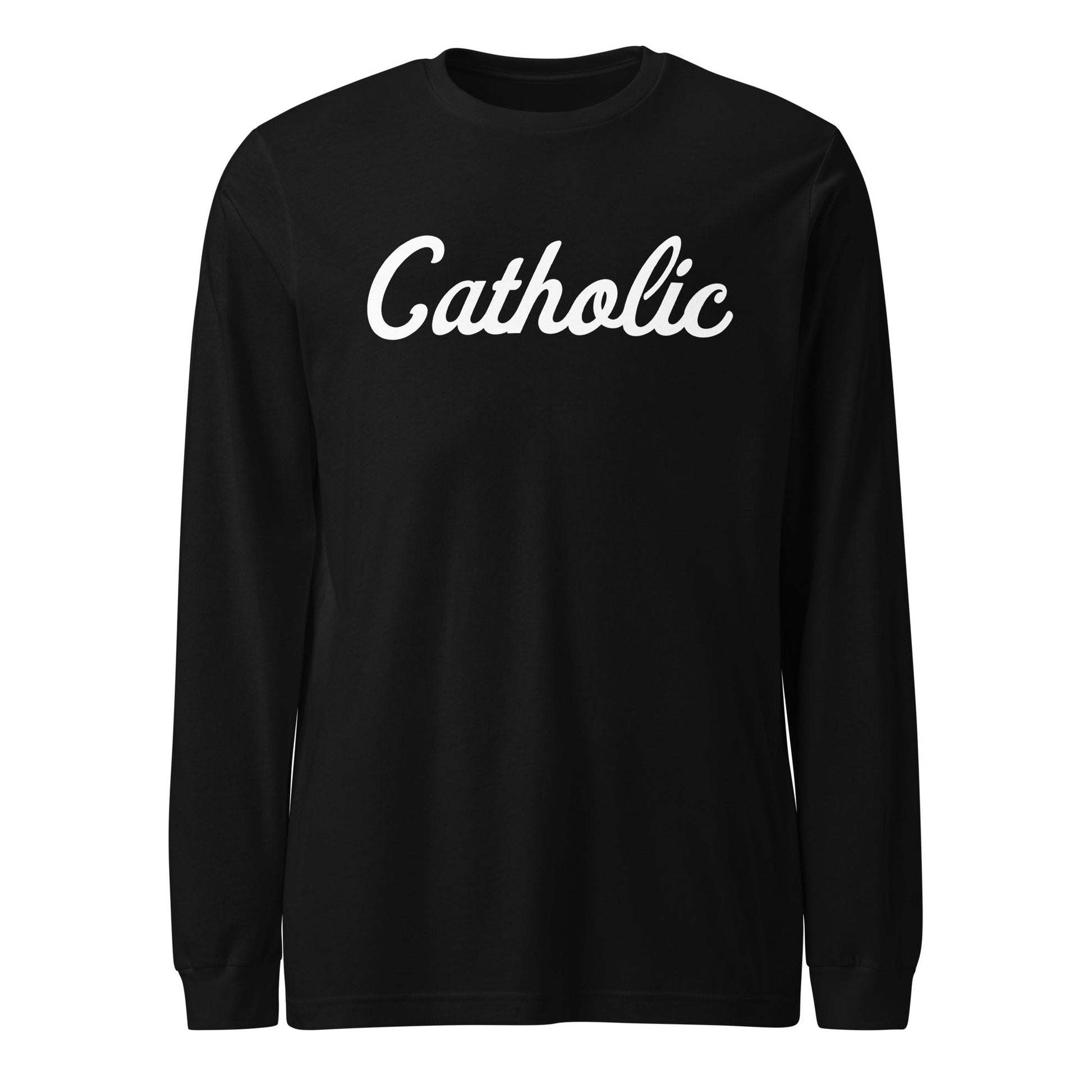 Performance | Long Sleeve Tee | Catholic High School | Script Logo