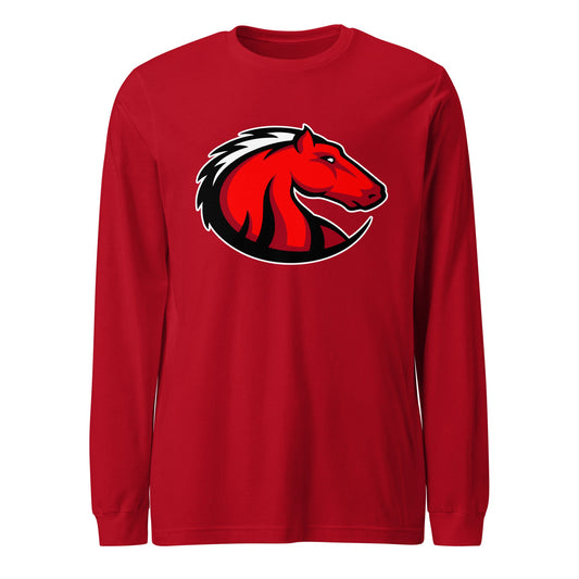 Performance | Long Sleeve Tee | Central Maine Community College Woman’s Soccer | Crest Logo