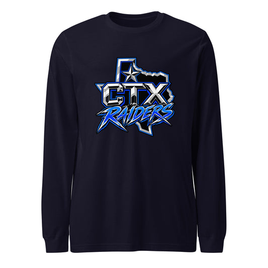 Performance | Long Sleeve Tee | Central Texas Raiders | Crest Logo
