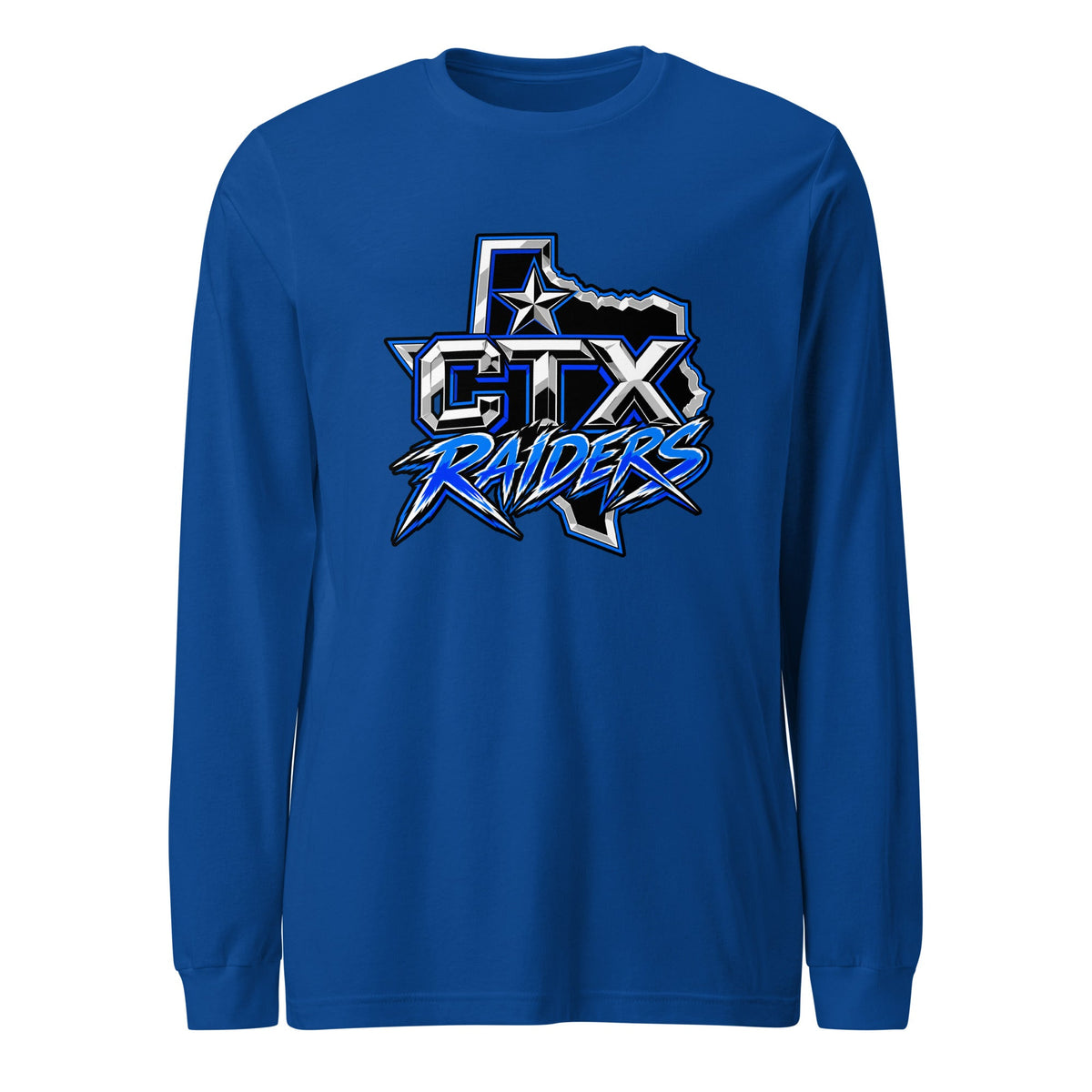 Performance | Long Sleeve Tee | Central Texas Raiders | Crest Logo