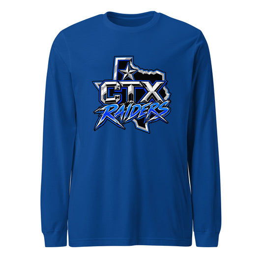 Performance | Long Sleeve Tee | Central Texas Raiders | Crest Logo