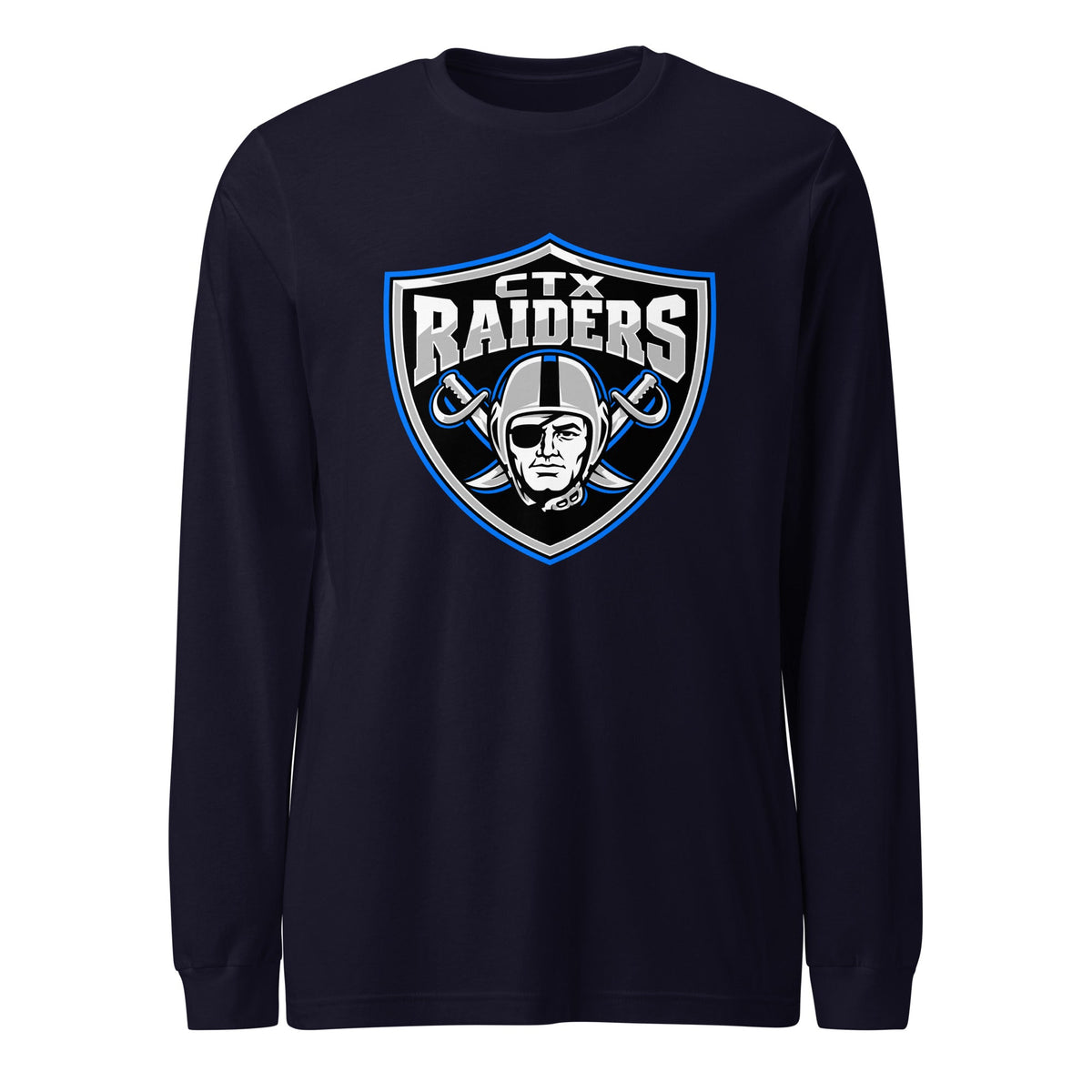 Performance | Long Sleeve Tee | Central Texas Raiders | Emblem Logo