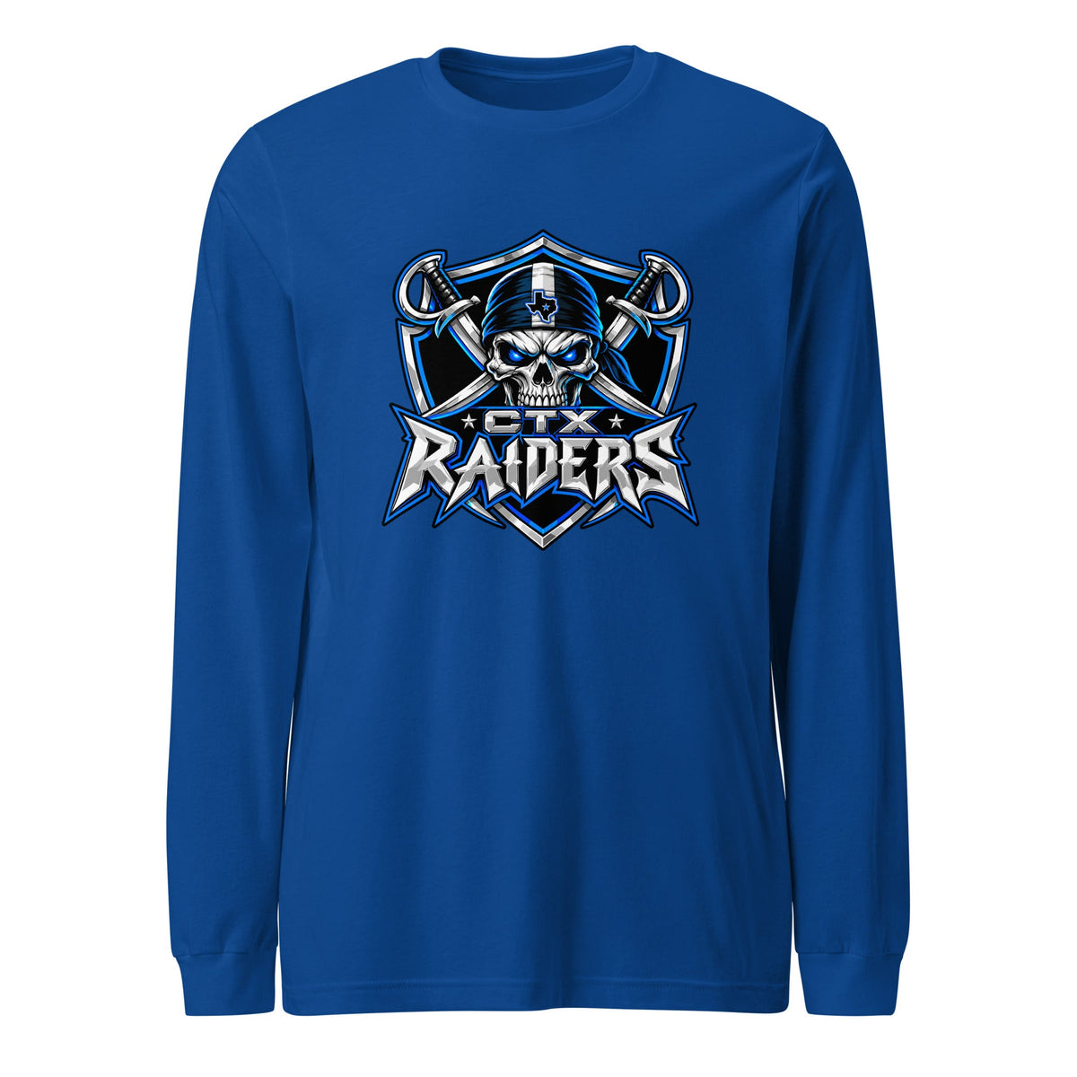 Performance | Long Sleeve Tee | Central Texas Raiders | Shield Logo