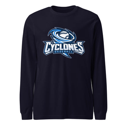Performance | Long Sleeve Tee | Centre County Cyclones | Crest Logo