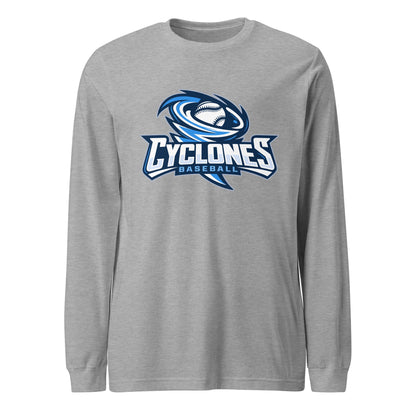 Performance | Long Sleeve Tee | Centre County Cyclones | Crest Logo