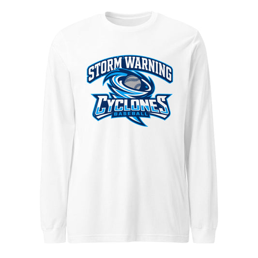Performance | Long Sleeve Tee | Centre County Cyclones | Vanguard Logo