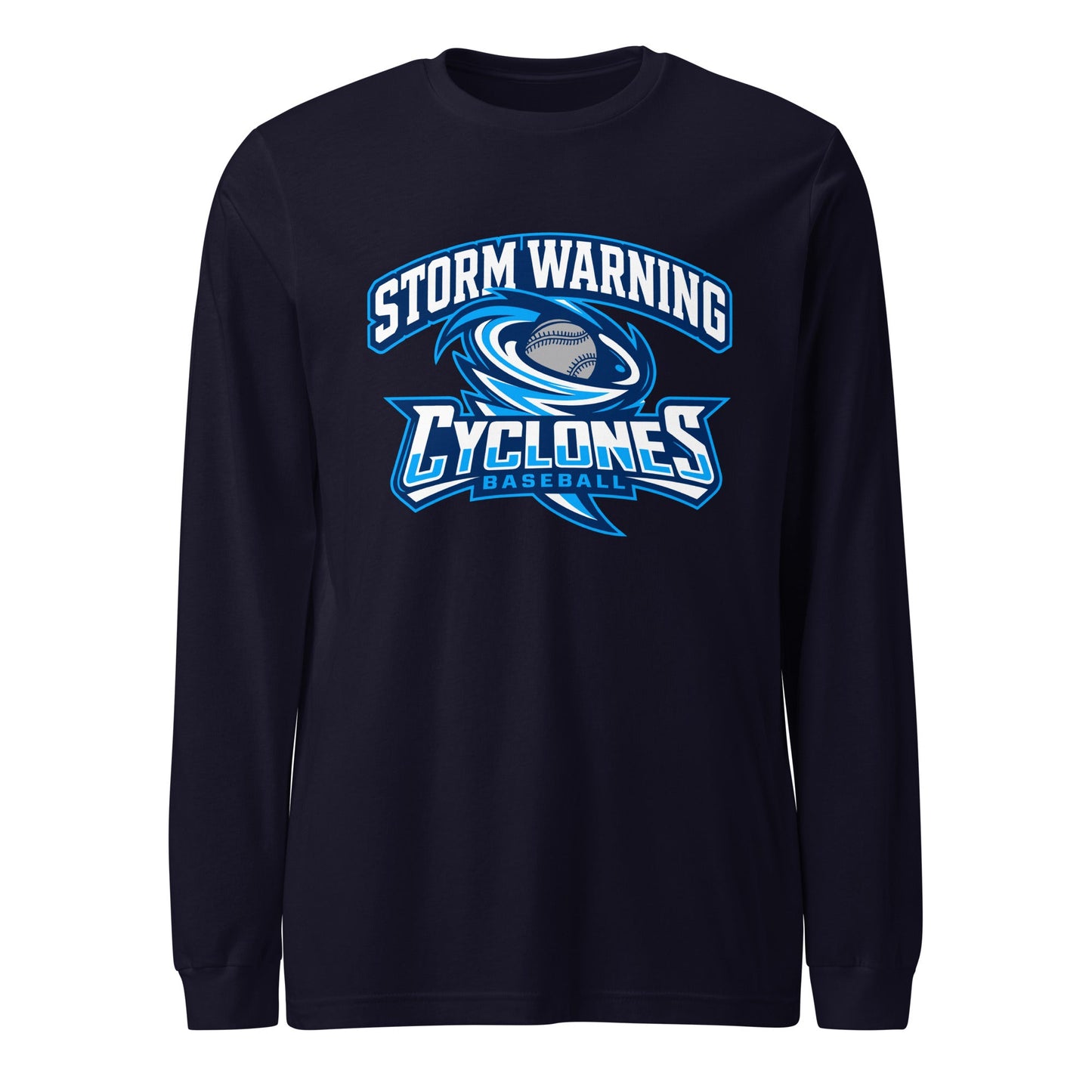Performance | Long Sleeve Tee | Centre County Cyclones | Vanguard Logo