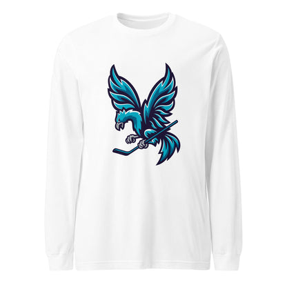 Performance | Long Sleeve Tee | Charlotte Rise | Mascot Logo