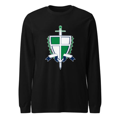 Performance | Long Sleeve Tee | Cheer | Shield Logo