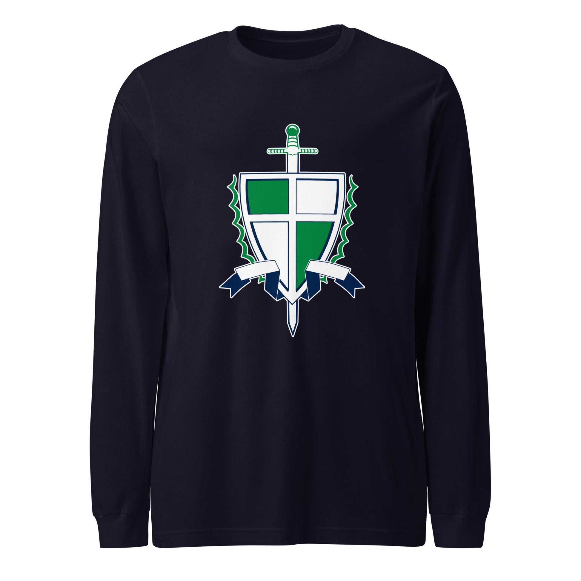 Performance | Long Sleeve Tee | Cheer | Shield Logo