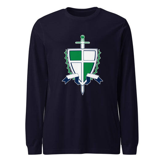 Performance | Long Sleeve Tee | Cheer | Shield Logo