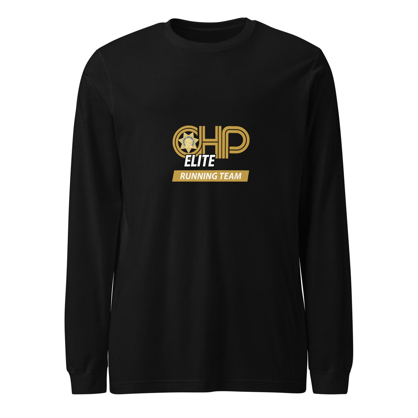 Performance | Long Sleeve Tee | CHP Elite Running Team | Runner Crest Logo