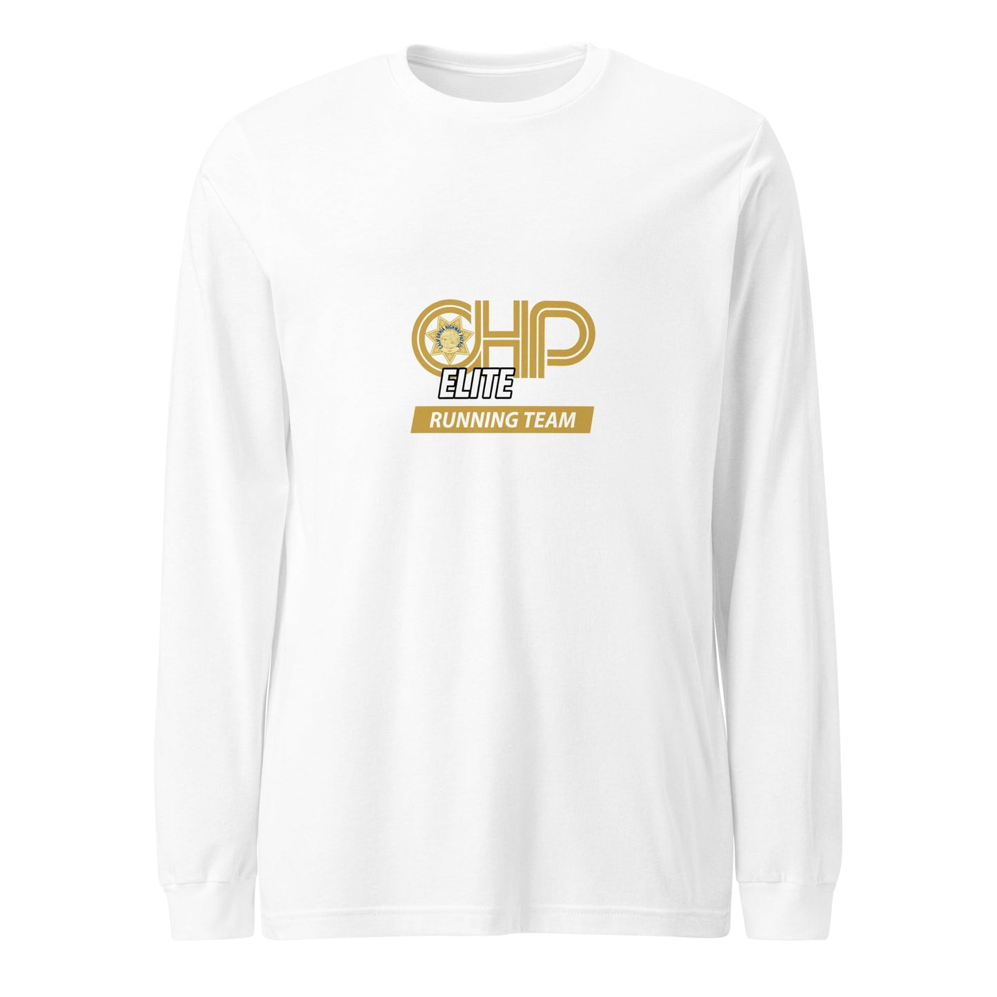 Performance | Long Sleeve Tee | CHP Elite Running Team | Runner Crest Logo