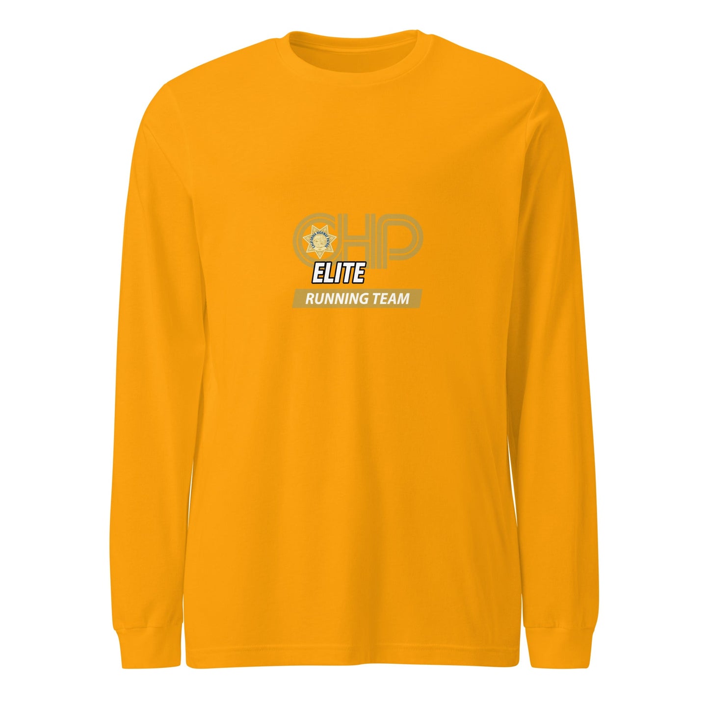 Performance | Long Sleeve Tee | CHP Elite Running Team | Runner Crest Logo