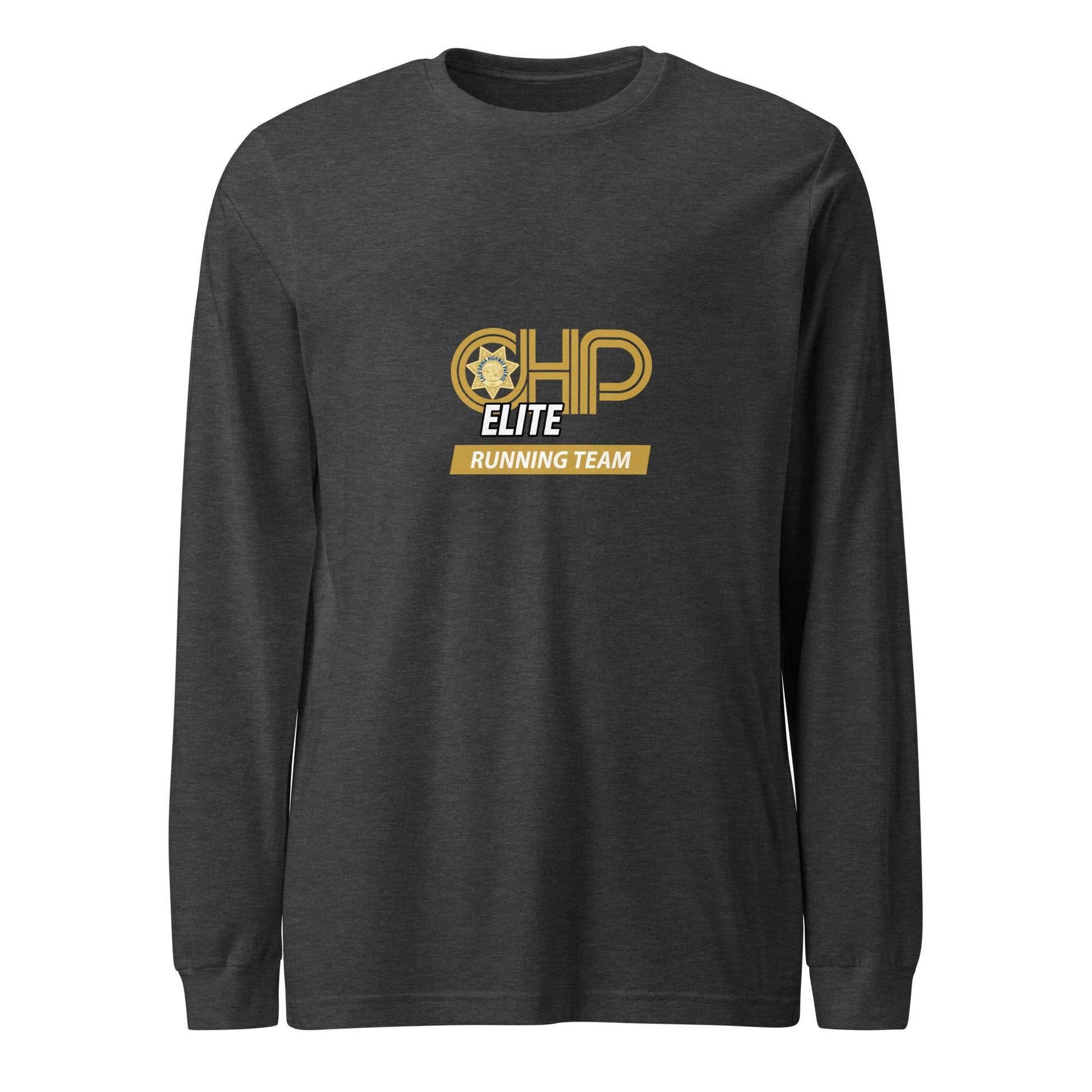 Performance | Long Sleeve Tee | CHP Elite Running Team | Runner Crest Logo