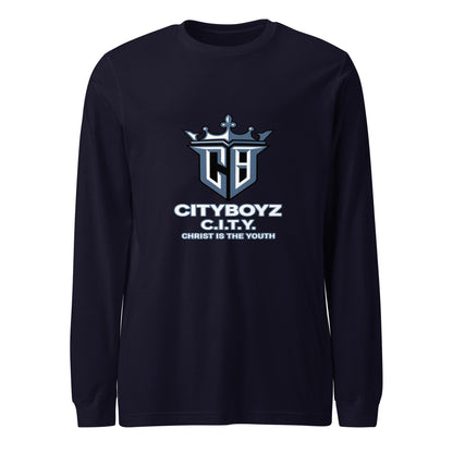 Performance | Long Sleeve Tee | City Boyz Elite | Victory Royale Logo