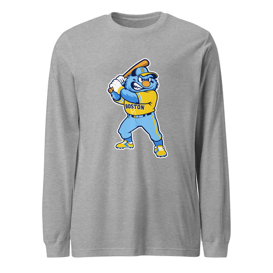 Performance | Long Sleeve Tee | Claremont Little League | Mascot Logo