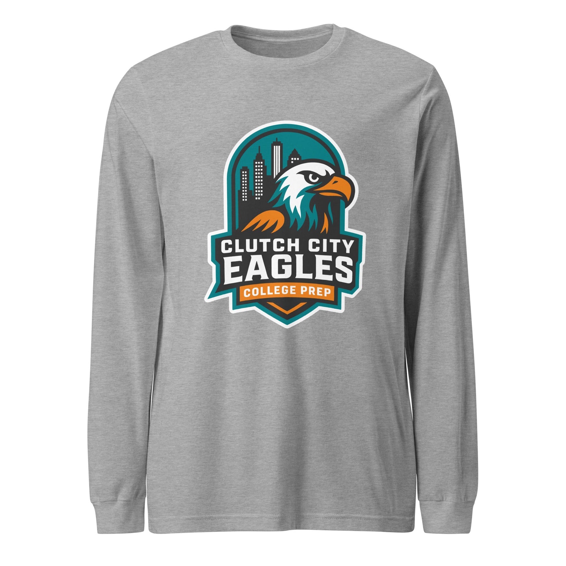 Performance | Long Sleeve Tee | Clutch City College Prep | Shield Logo