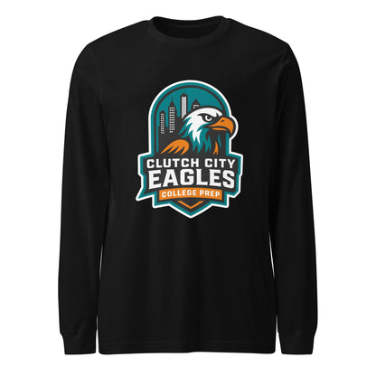 Performance | Long Sleeve Tee | Clutch City College Prep | Shield Logo
