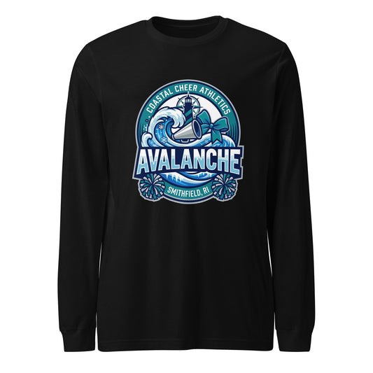 Performance | Long Sleeve Tee | Coastal Cheer Athletics Avalanche