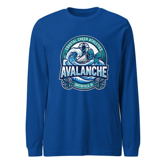 Performance | Long Sleeve Tee | Coastal Cheer Athletics Avalanche