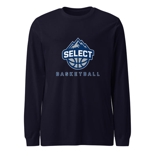 Performance | Long Sleeve Tee | Colorado Select Basketball | Crest Logo