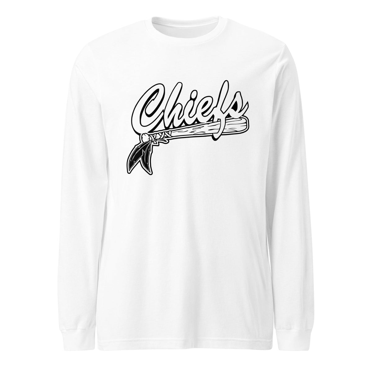 Performance | Long Sleeve Tee | Connetquot Chiefs | Letter Crest Logo