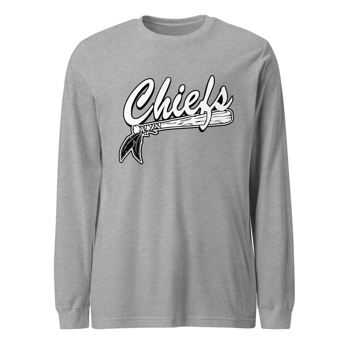 Performance | Long Sleeve Tee | Connetquot Chiefs | Letter Crest Logo