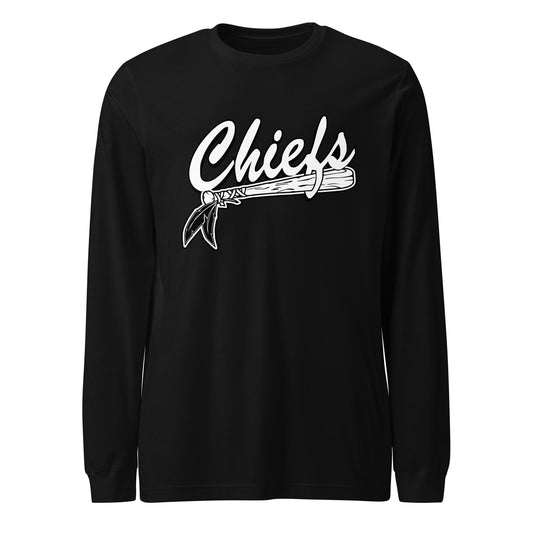 Performance | Long Sleeve Tee | Connetquot Chiefs | Letter Crest Logo