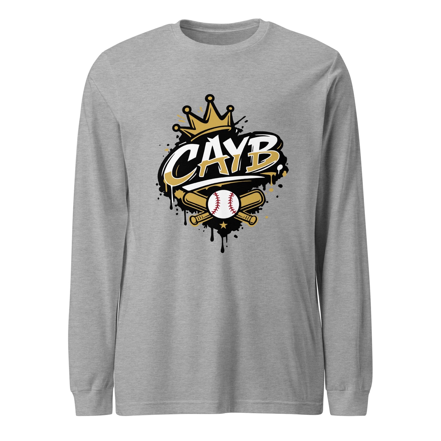 Performance | Long Sleeve Tee | Conroe Area Youth Baseball | Crown Logo
