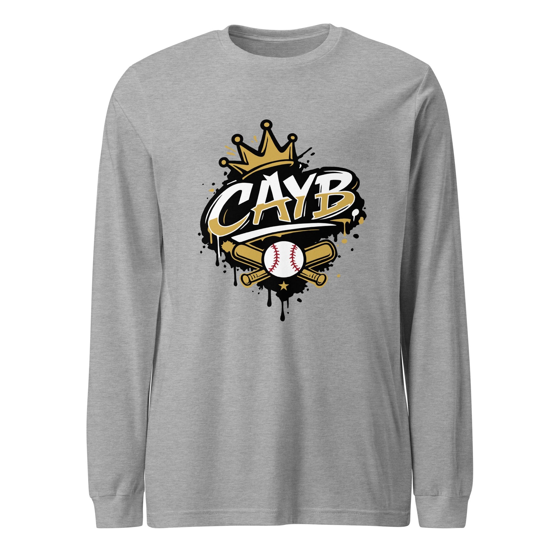Performance | Long Sleeve Tee | Conroe Area Youth Baseball | Crown Logo