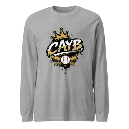Performance | Long Sleeve Tee | Conroe Area Youth Baseball | Crown Logo